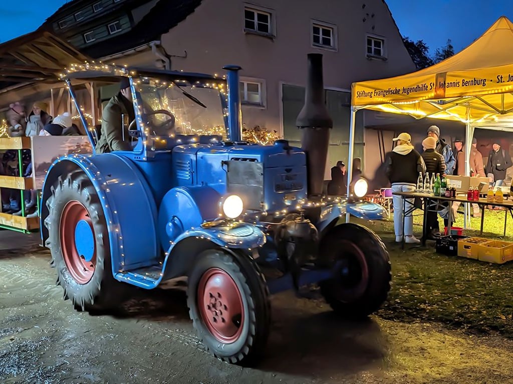 „Winterlicher Lichterzauber“ in der Ökostation Neugattersleben