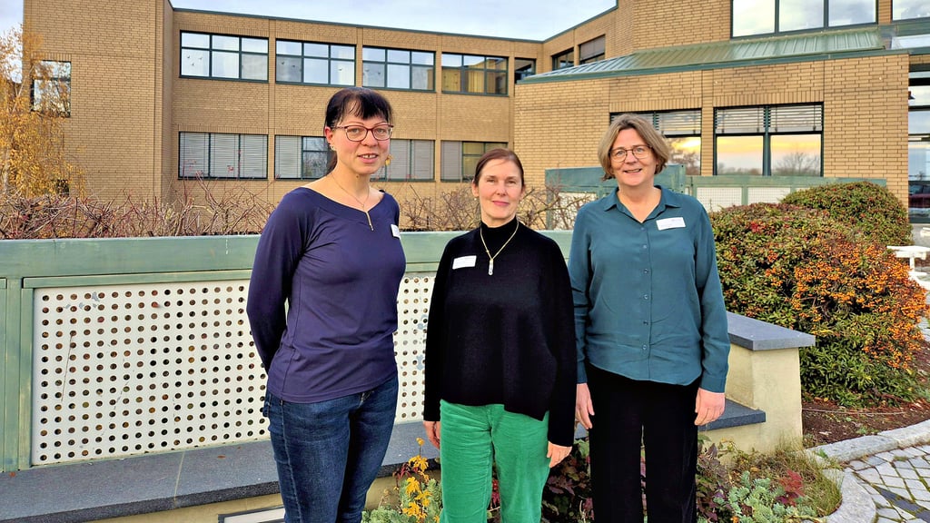 Liane Grube (von l. nach r.), Ines Helma Mosa und Monika Groß sind zertifizierte Leiter des Letzte-Hilfe-Kurses.