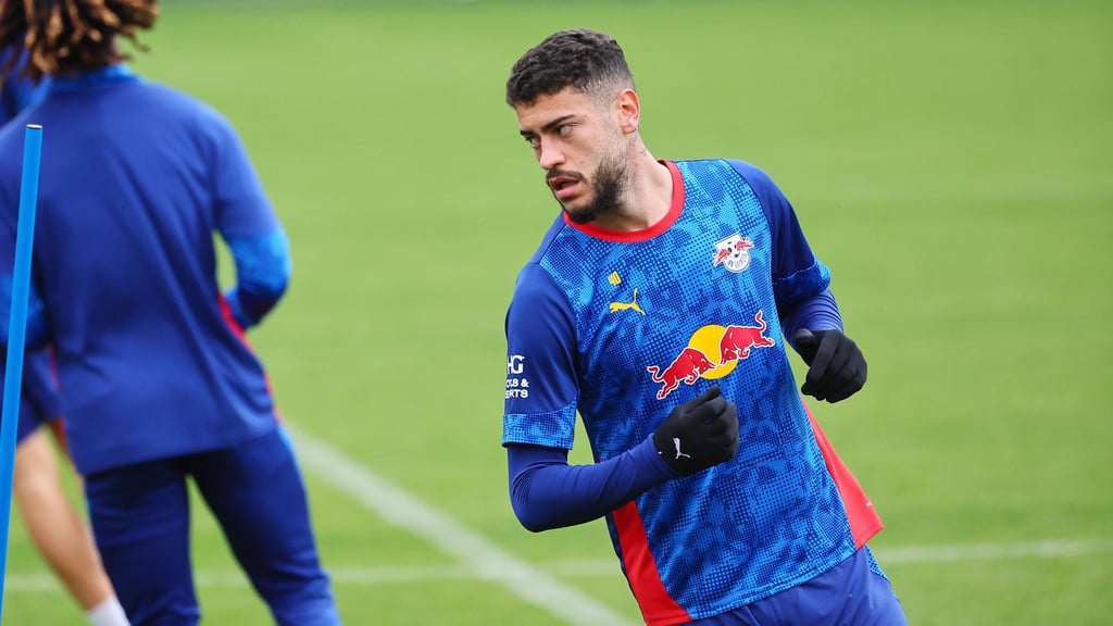 Romulo im Training von RB Leipzig.
