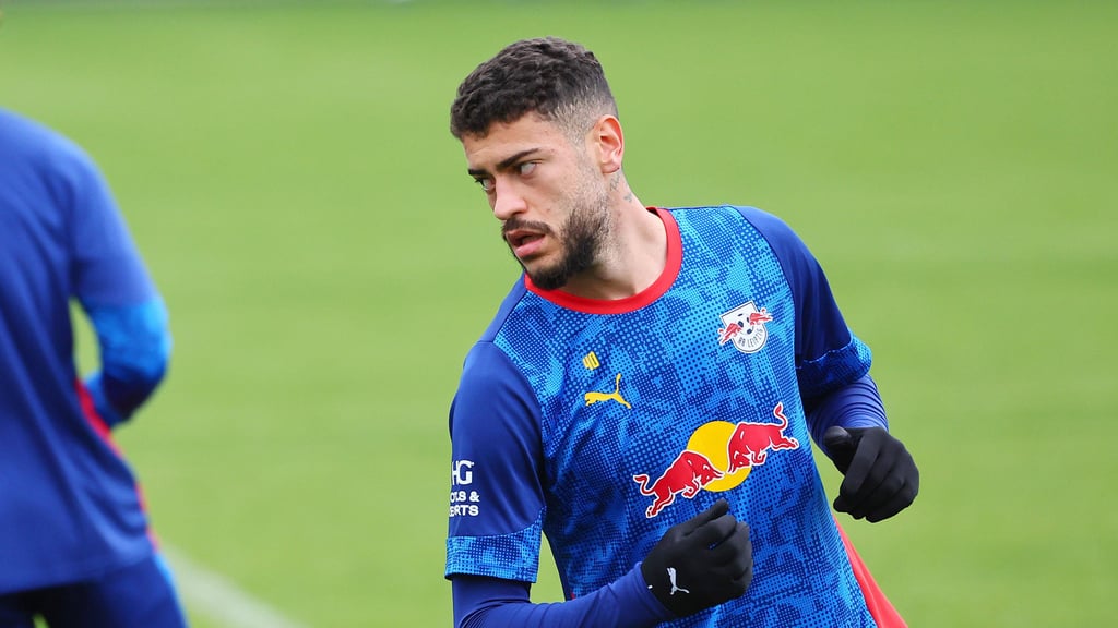Romulo im Training von RB Leipzig.