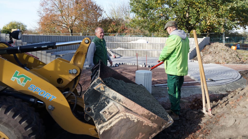 Im Wolmirstedter Gymnasium wird ein grünes Klassenzimmer eingerichtet.