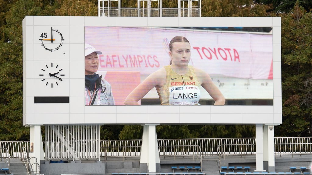 Tessa Lange aus Kemberg  holt Bronze bei den Deaflympics in Tokio.
