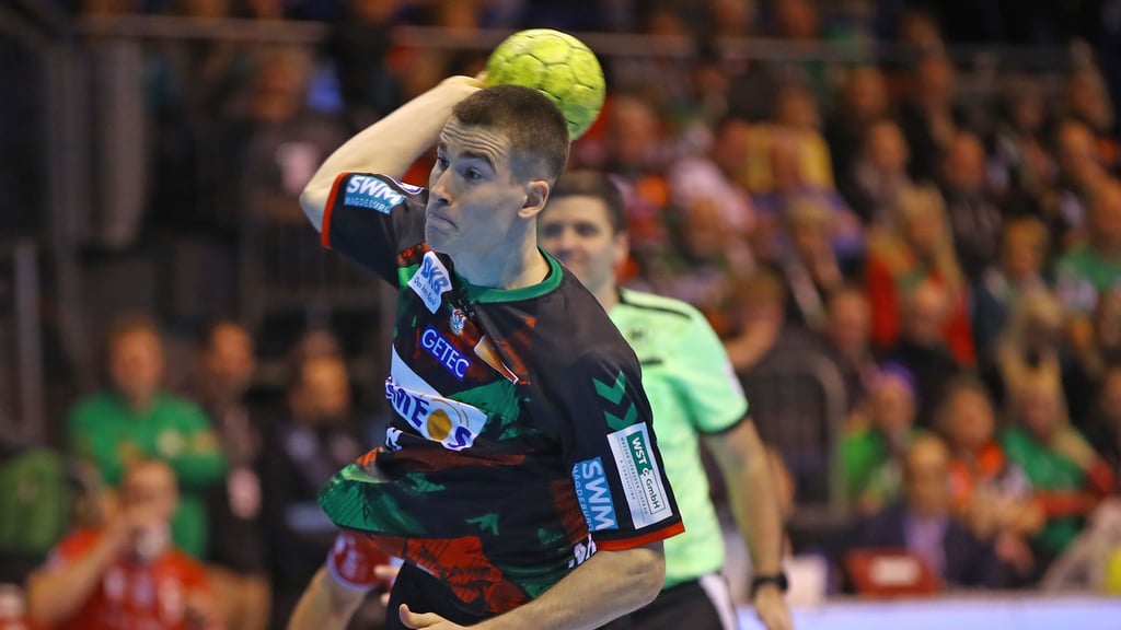 Manuel Zehnder – hier am 1. Dezember 2024 im Heimspiel gegen Bietigheim – konnte in diesem Jahr noch kein Spiel für den SCM bestreiten.