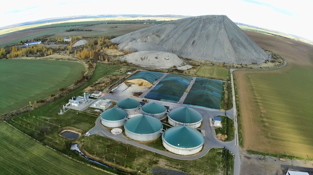 In Biogasanlagen wie hier in Niederröblingen sieht die kommunale Wärmeplanung Potenzial für Wärmenetze.