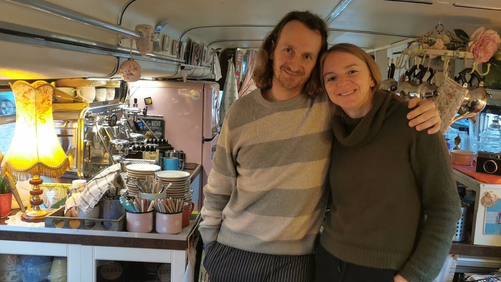 Die Weltreisenden Michel Malcin und Helene Volkensfeld haben sich in Halberstadt verliebt und nächstes Jahr kommen sie wieder in die Domstadt.