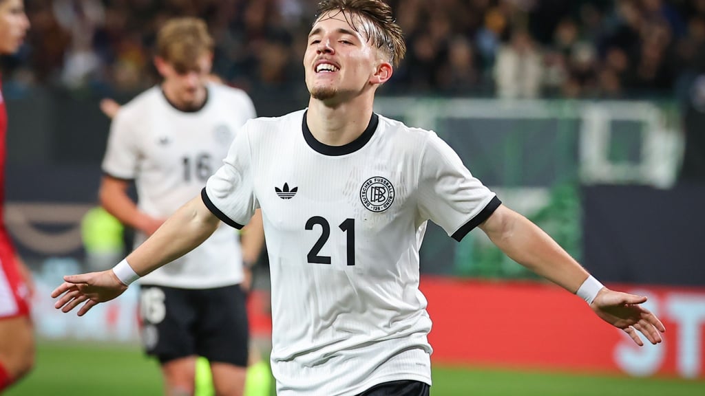 Bayern-Profi Lennart Karl überzeugte zuletzt auch bei der U21. (Archivfoto)