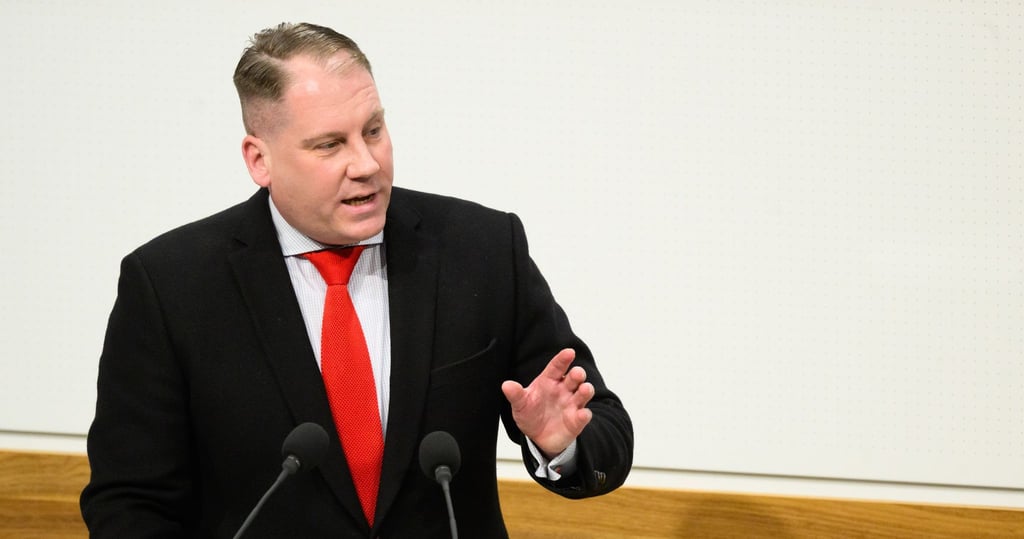 Der AfD-Abgeordnete Lilienthal hält die Aussagen von Kanzler Merz für rassistisch. (Archivbild)