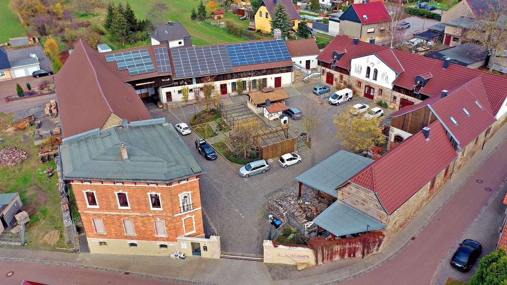 Der Hof der  Gewerke wurde vom Heimatverein zu einem Ort der Begegnungen hergerichtet. 