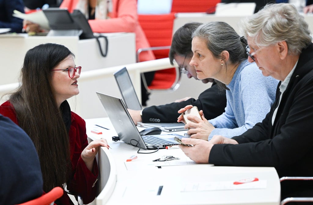 Die Brandenburger BSW-Landtagsabgeordnete Jouleen Gruhn äußert sich zur Lage der Fraktion, die in eine Krise geraten ist.