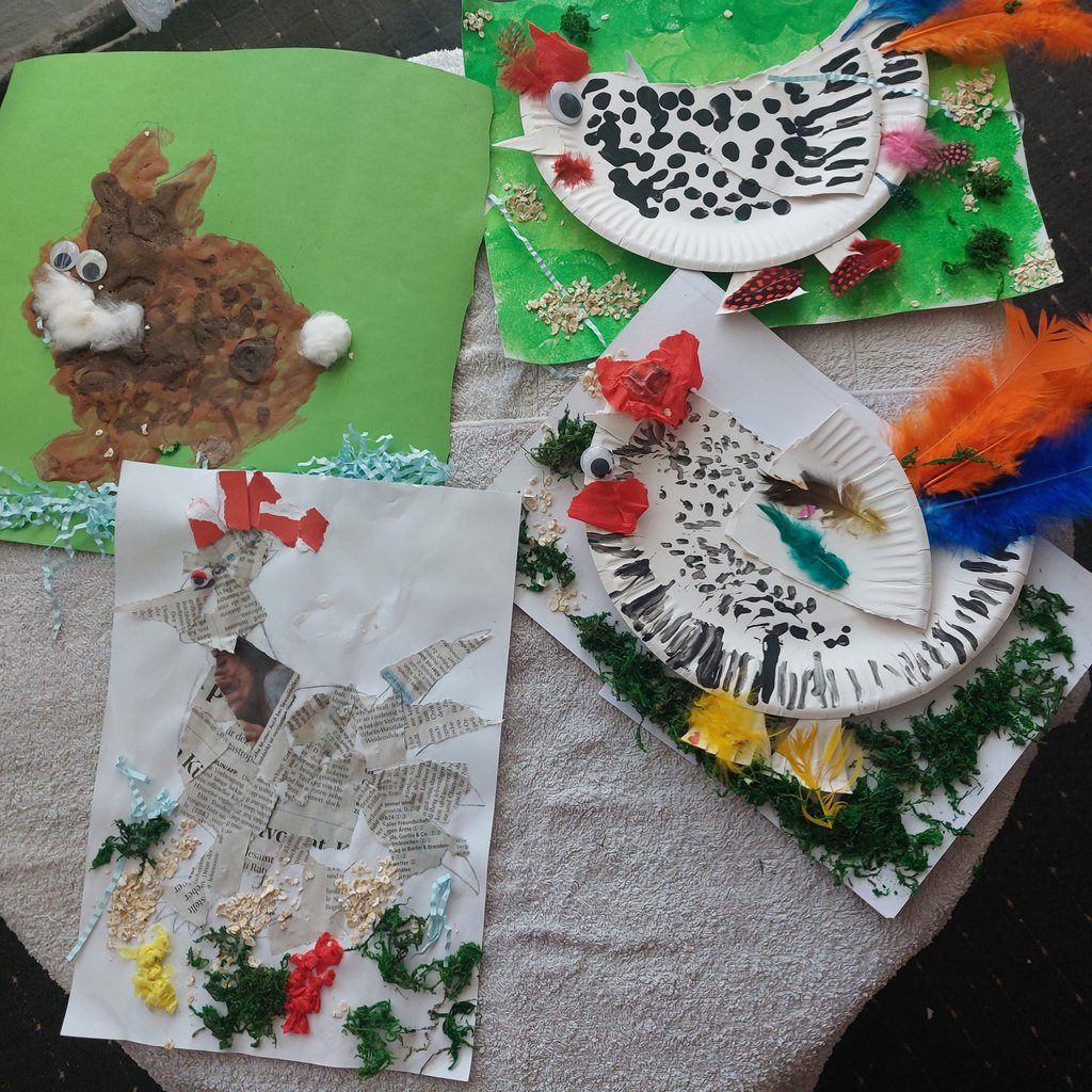 Über 50 Bilder sind bei dem Malwettbewerb in Olvenstedt entstanden.