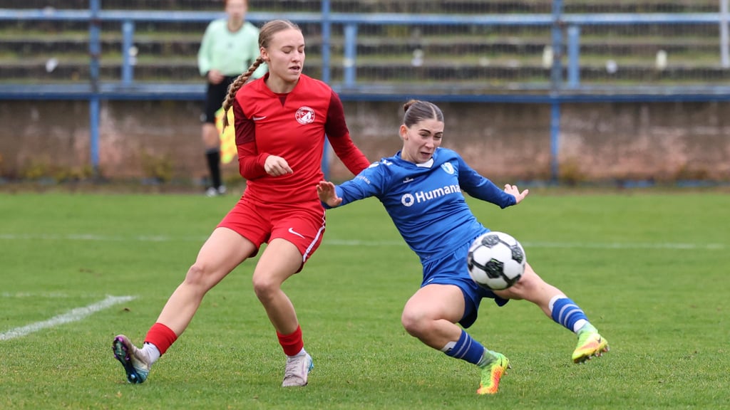 Neele Abraham (r.) war mit zwei Treffern am jüngsten Sieg beteiligt.