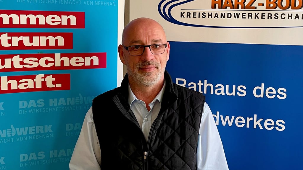 Wulfhard Böker ist Geschäftsführer der Kreishandwerkerschaft Harz und weiß, dass in vielen Betrieben die Auftragsbücher zu voll sind. 