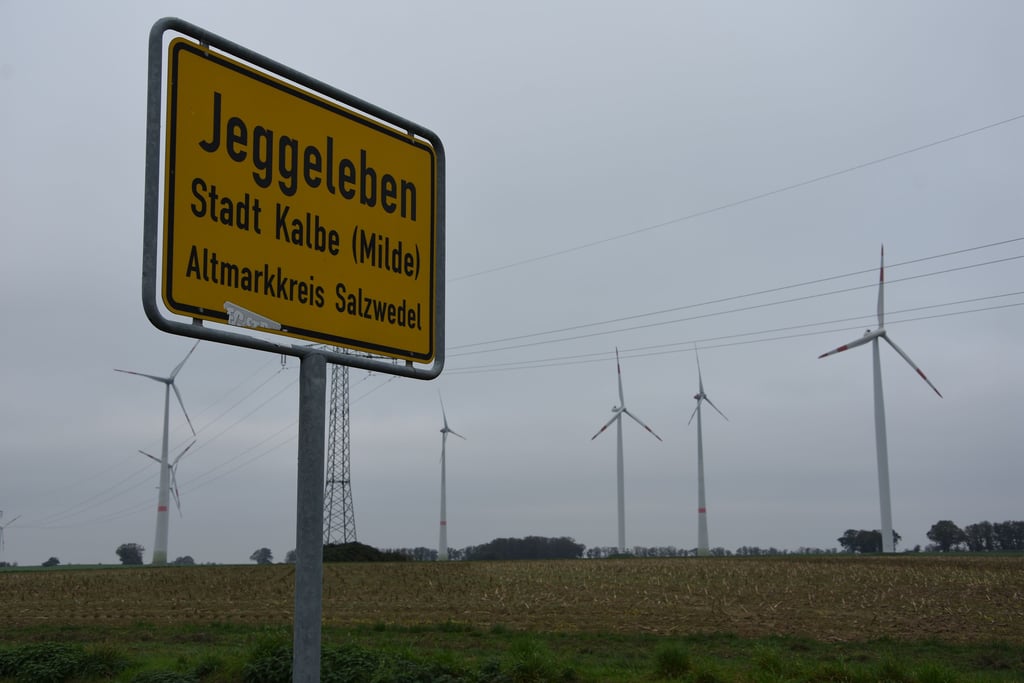 Ganz in der Nähe von Zierau, nämlich in Jeggeleben, gibt es bereits einen Windpark.