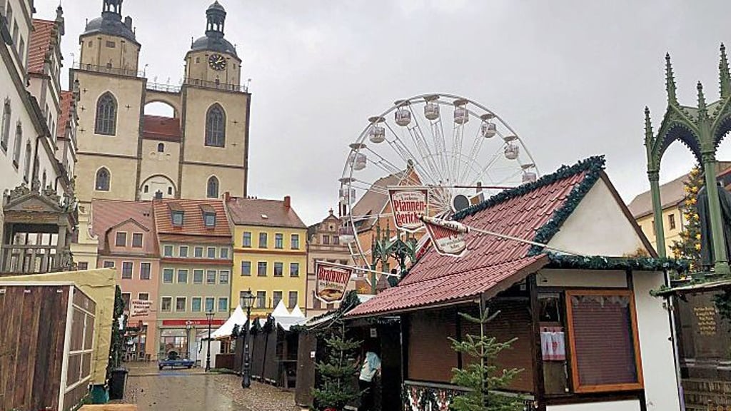 Die Vorbereitungen für den Markt sind weit gediehen.