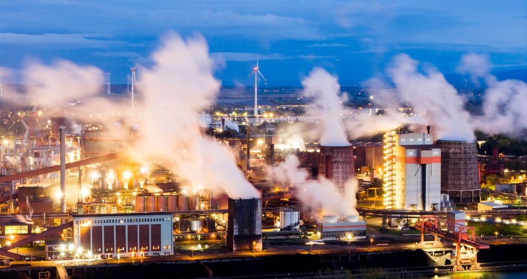 CO2-Leitungen sollen wichtige Industriestandorte anbinden. (Archivbild)