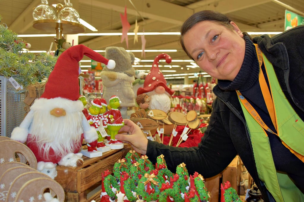 Globus-Mitarbeiterin Silvana Mehrländer liebt Weihnachten. Aber die richtige Stimmung kommt erst kurz vor dem Fest auf.