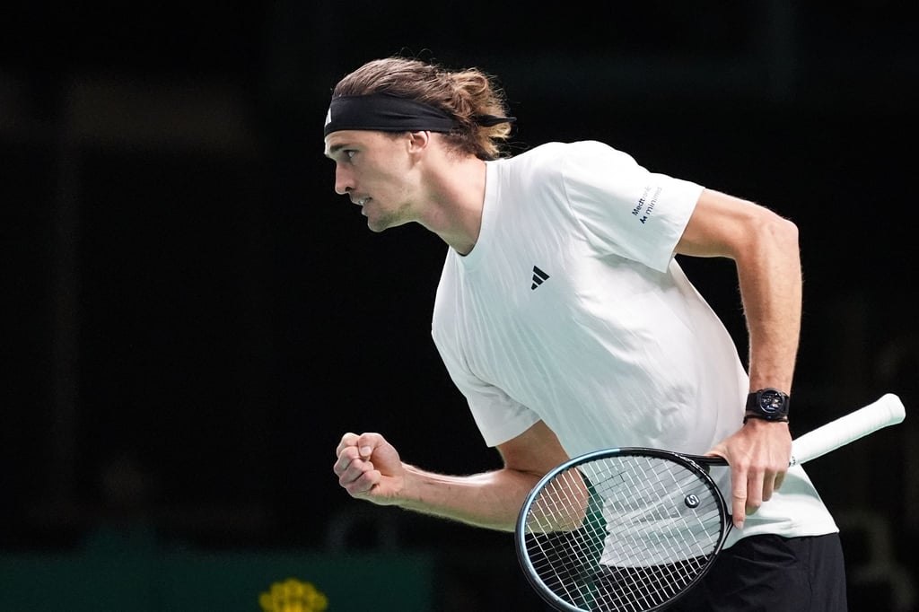 Alexander Zverev darf über einen Viertelfinal-Sieg im Davis Cup jubeln.
