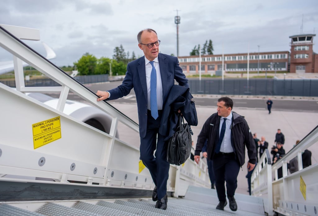 CDU-Chef Friedrich Merz steht vor seiner bislang längsten Auslandsreise als Bundeskanzler. (Archivbild)