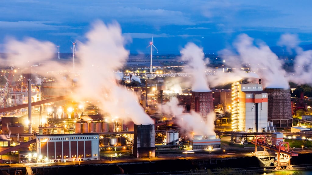 CO2-Leitungen sollen wichtige Industriestandorte anbinden. (Archivbild)