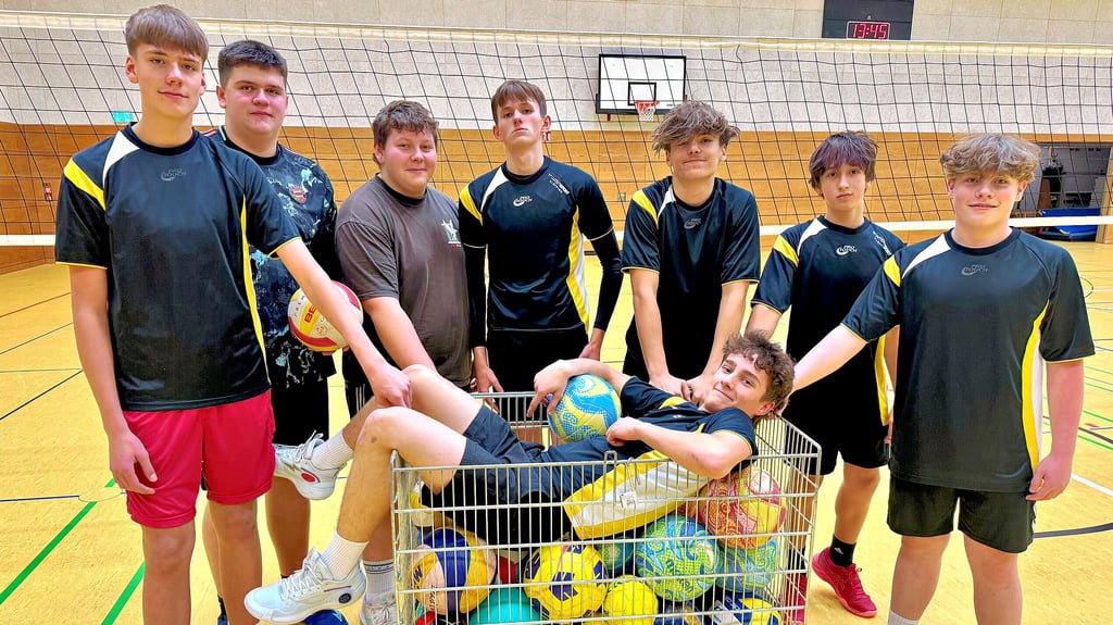 Die Jungen-Mannschaft  der Sekundarschule  Jessen-Nord  fährt  am 26. November zum Regionalfinale nach Wolfen.