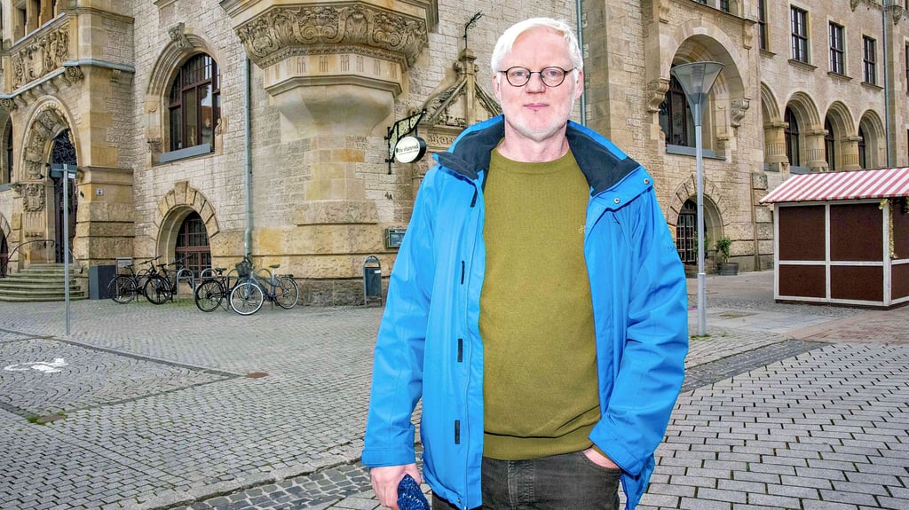 Michael Ahlers ist seit 2021 der Klimaschutzmanager der Stadt Dessau-Roßlau.