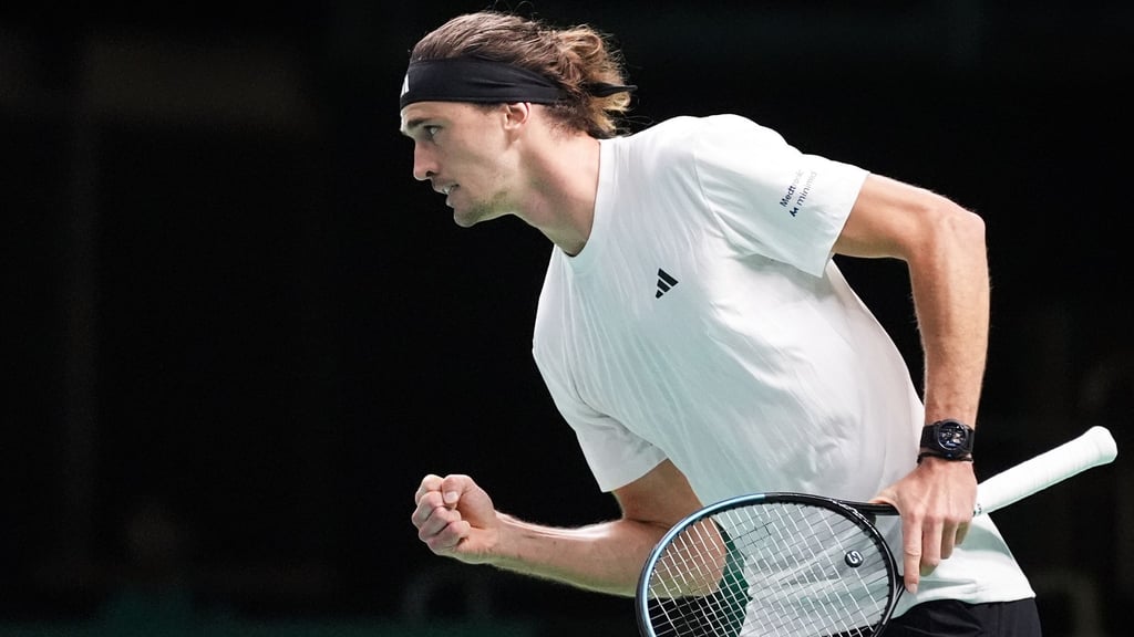 Alexander Zverev darf über einen Viertelfinal-Sieg im Davis Cup jubeln.