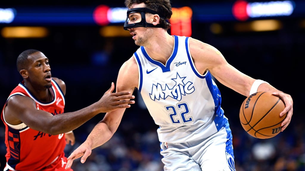 Franz Wagner führte Orlando mit 14 Punkten nach der Pause an.