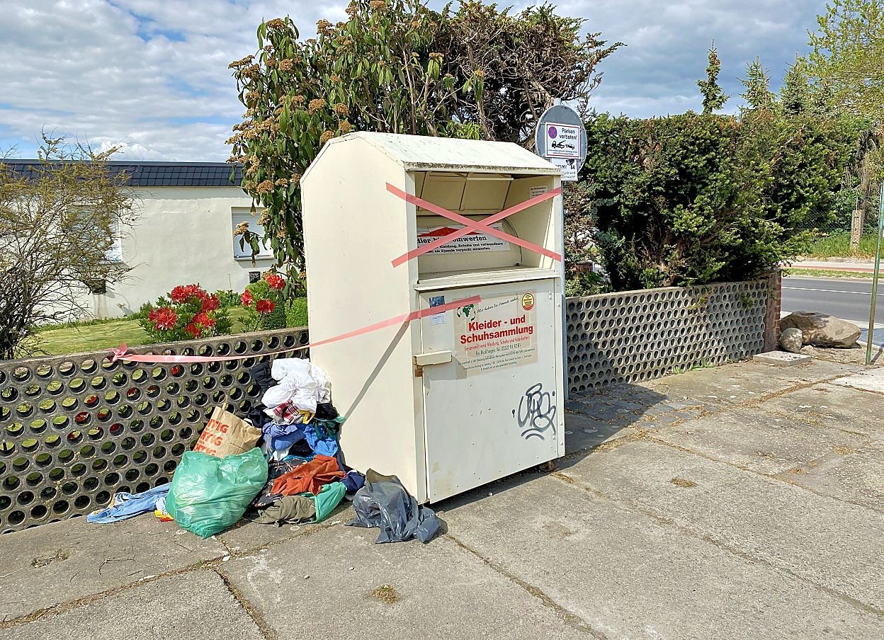 Dauerproblem Müll: Im Salzlandkreis gibt es eine Alternative für die Altkleiderentsorgung