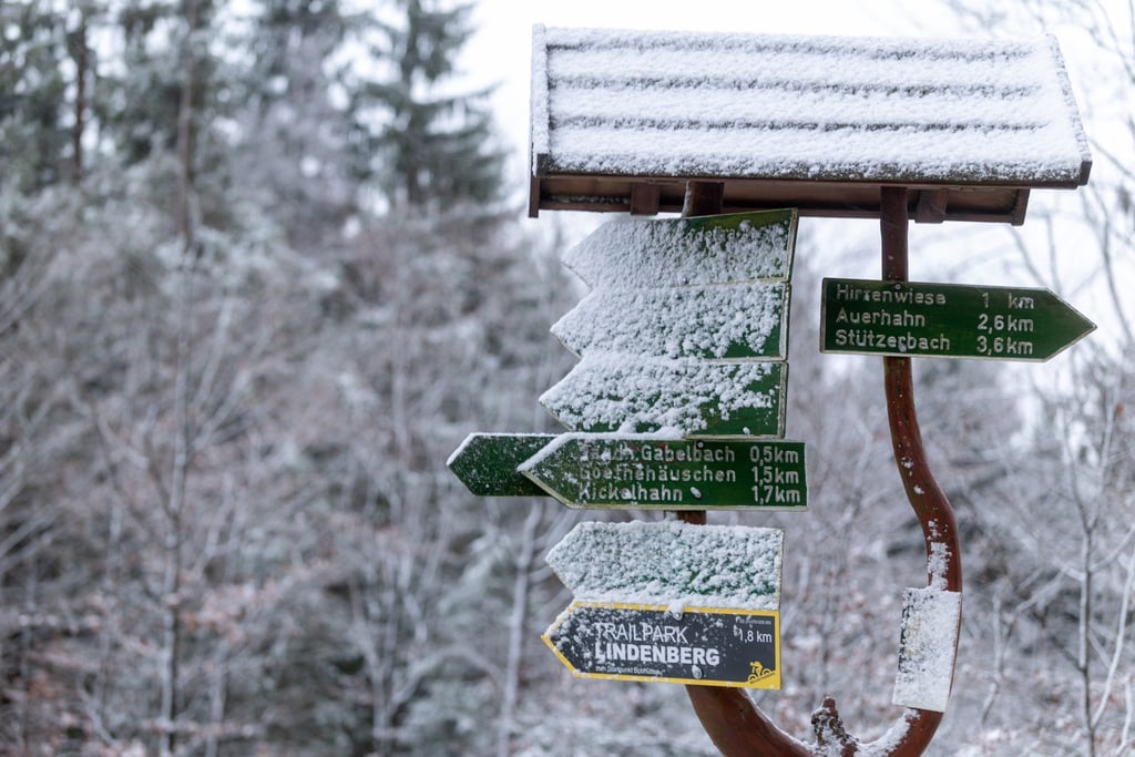 In den Höhenlagen des Thüringer Waldes liegen bis zu 18 Zentimeter Schnee (Archivfoto).