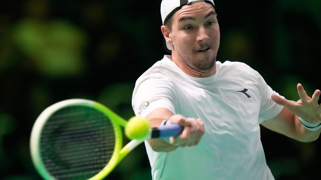 Jan-Lennard Struff war zum Auftakt gegen Pablo Carreno Busta gefordert