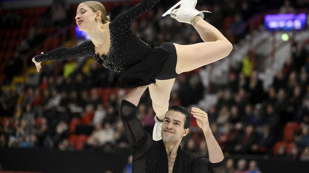 Minerva Hase (oben) und Nikita Volodin haben den Grand Prix in Finnland für sich entschieden.