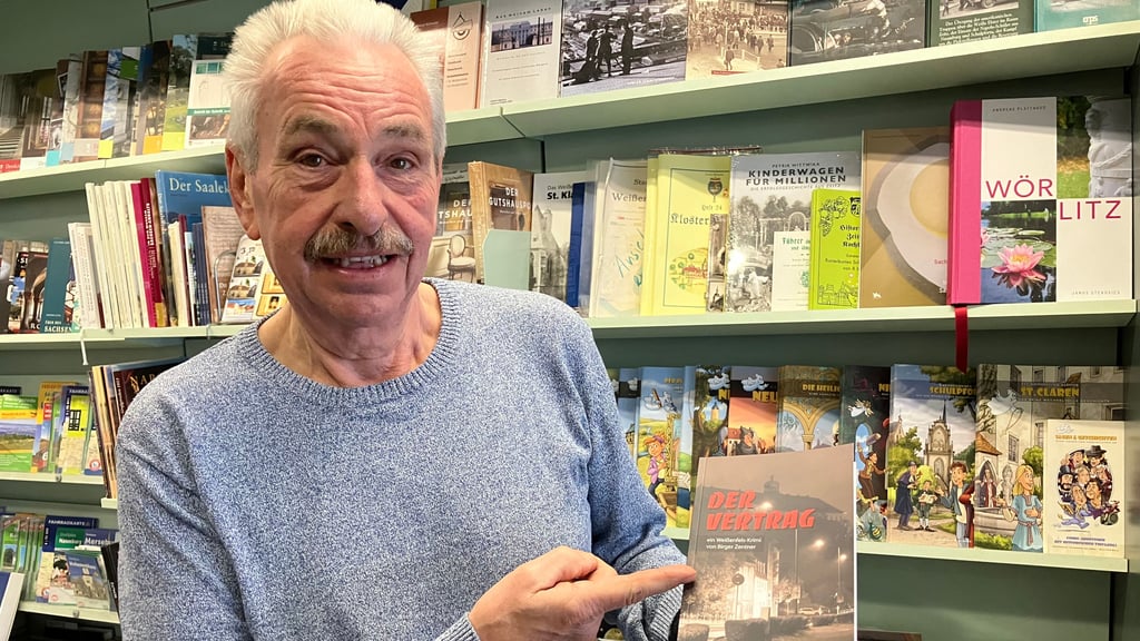 Der ehemalige  MZ-Reporter Birger Zentner hat einen Krimi mit Weißenfels-Kolorit geschrieben.