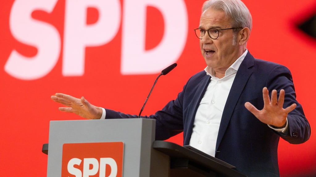 Thüringens SPD-Chef Georg Maier sieht seine Partei als Vorkämpfer gegen Faschismus.