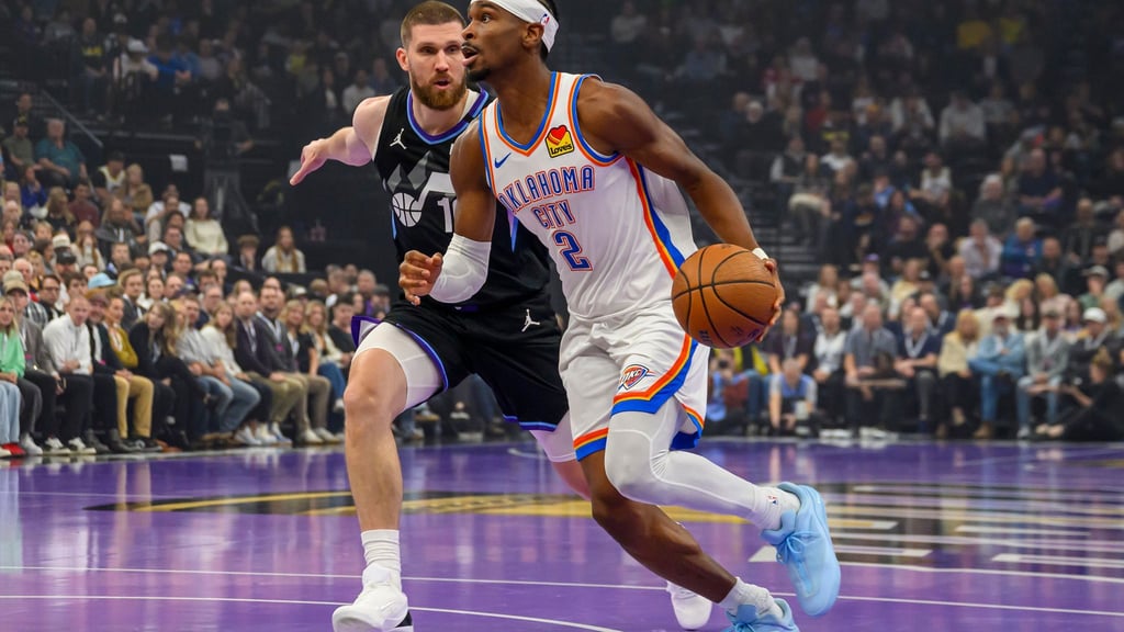 Shai Gilgeous-Alexander war mit 31 Punkten der beste Werfer bei OKC.