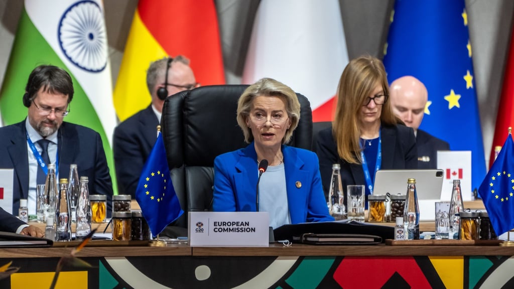 EU-Kommissionschefin Ursula von der Leyen tauschte sich zuletzt mit Wolodymyr Selenskyj aus.