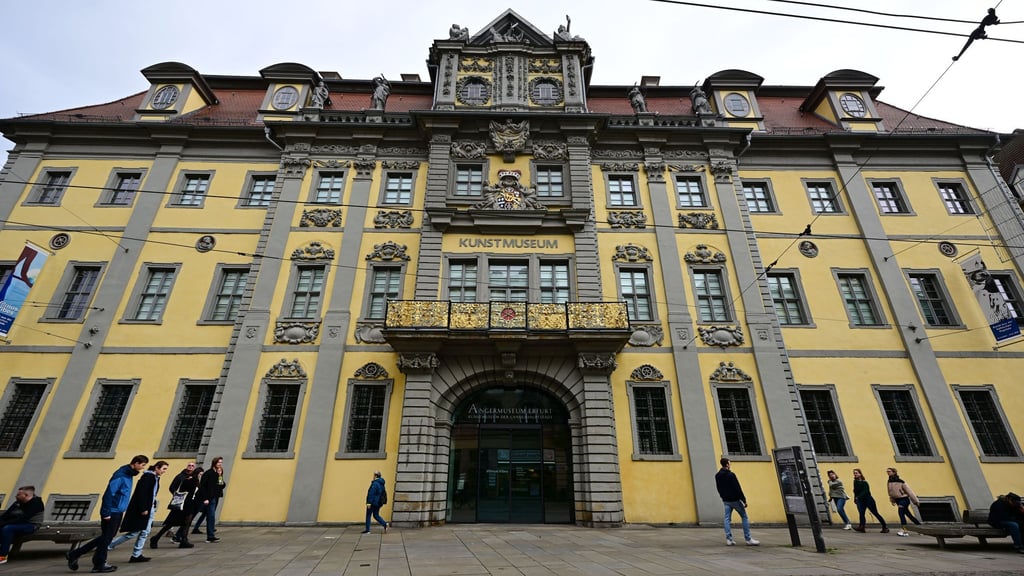 Der Verein setzt sich für das Angermuseum in Erfurt ein. (Archivbild)