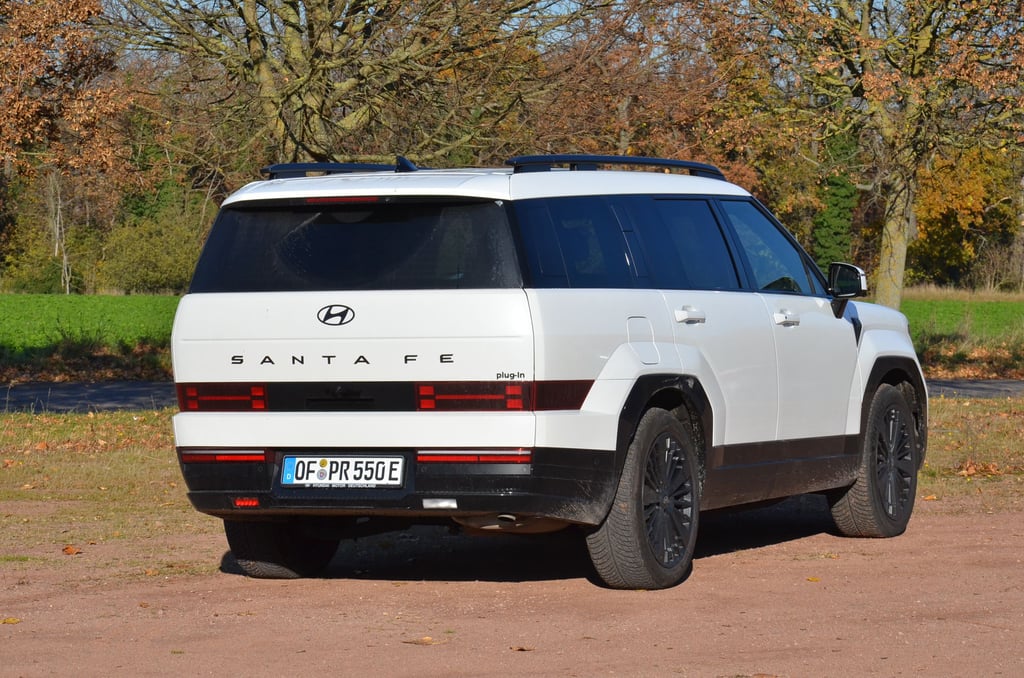 711 Liter fasst der Kofferraum des Santa Fe.