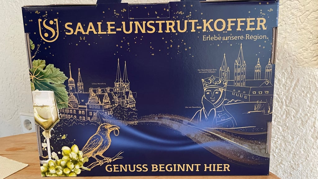 Der neue Saale-Unstrut-Koffer bietet 2025 auch Produkte aus dem Saalekreis an.