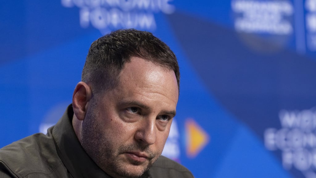 Der Leiter der ukrainischen Präsidialverwaltung, Andrij Jermak, führt die Verhandlungen über den US-Friedensplan. (Archivbild)