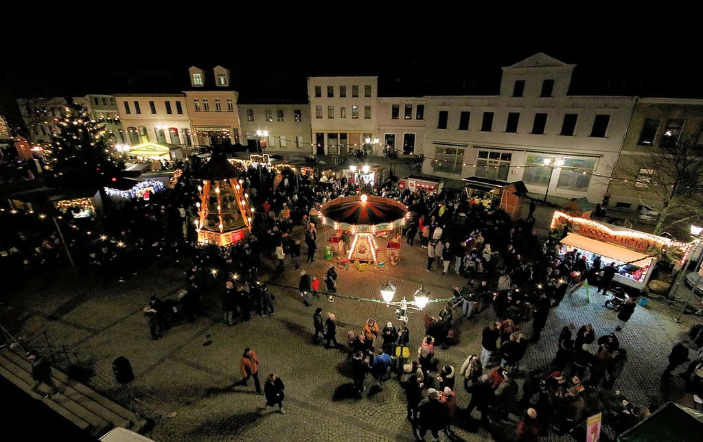 Der Marktplatz wird im Dezember mehrfach komplett gesperrt. 