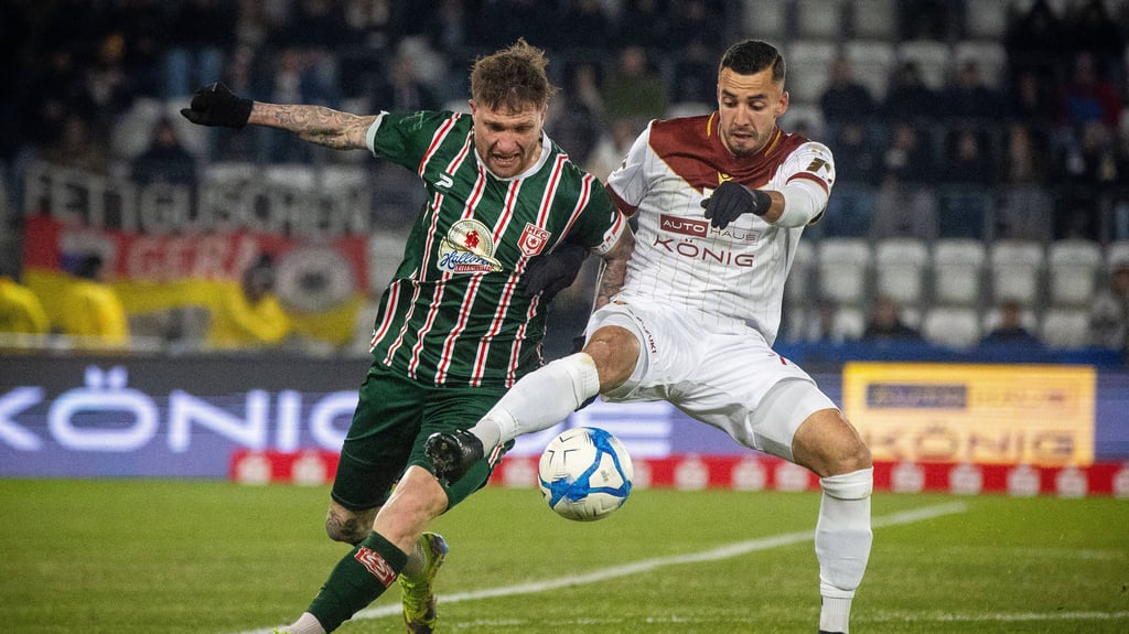 Jan Löhmansröben ging beim HFC im Auswärtsspiel bei Carl Zeiss Jena (1:1) als Kapitän und Organisator nach vorne und hinten voran.