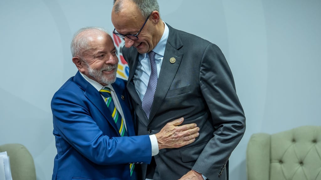 „Er kam nach Brasilien, aber sein Kopf blieb in Berlin“, sagt Lula über Merz.