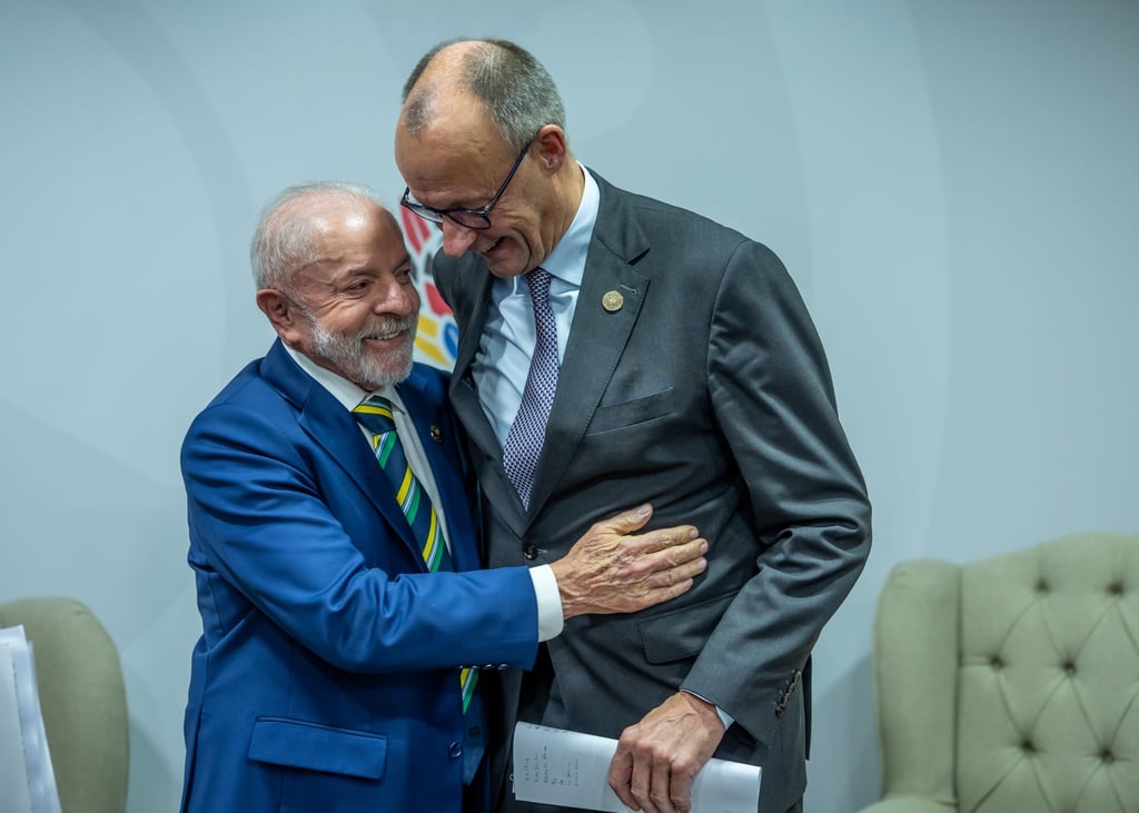 „Er kam nach Brasilien, aber sein Kopf blieb in Berlin“, sagt Lula über Merz.