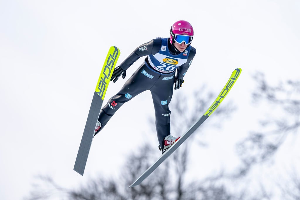 Felix Hoffmann hat es erstmals in seiner Karriere auf das Podest im Weltcup geschafft.