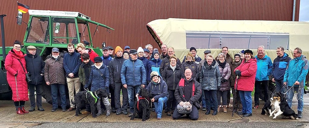 Nicht nur im CDU-Stadtverband Möckern vereint: Gemeinsame Wanderung der CDU-Ortsgruppen am Dreikönigstag in Stegelitz.