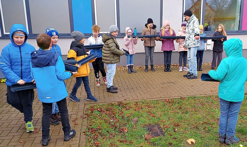 Projektwoche Teambuilding und Partizipation. 