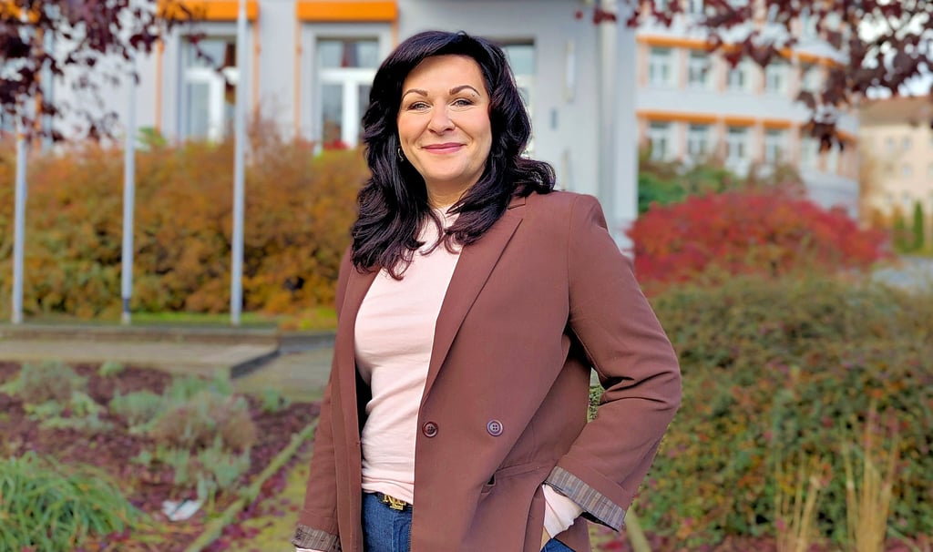 Aus Petersberg kommend leitet Siiri Drechsel nun das Straßen- und Grünflächenamt Merseburg. Die „unheimliche Aufgabenvielfalt“ reize sie daran, sagt sie.