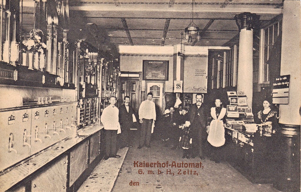 Die in Chemnitz ansässige „Kaiserhof-Automat GmbH“ betrieb auch in Zeitz ein Geschäft. Nur wo genau sich dieses befand, ist bislang unklar. 