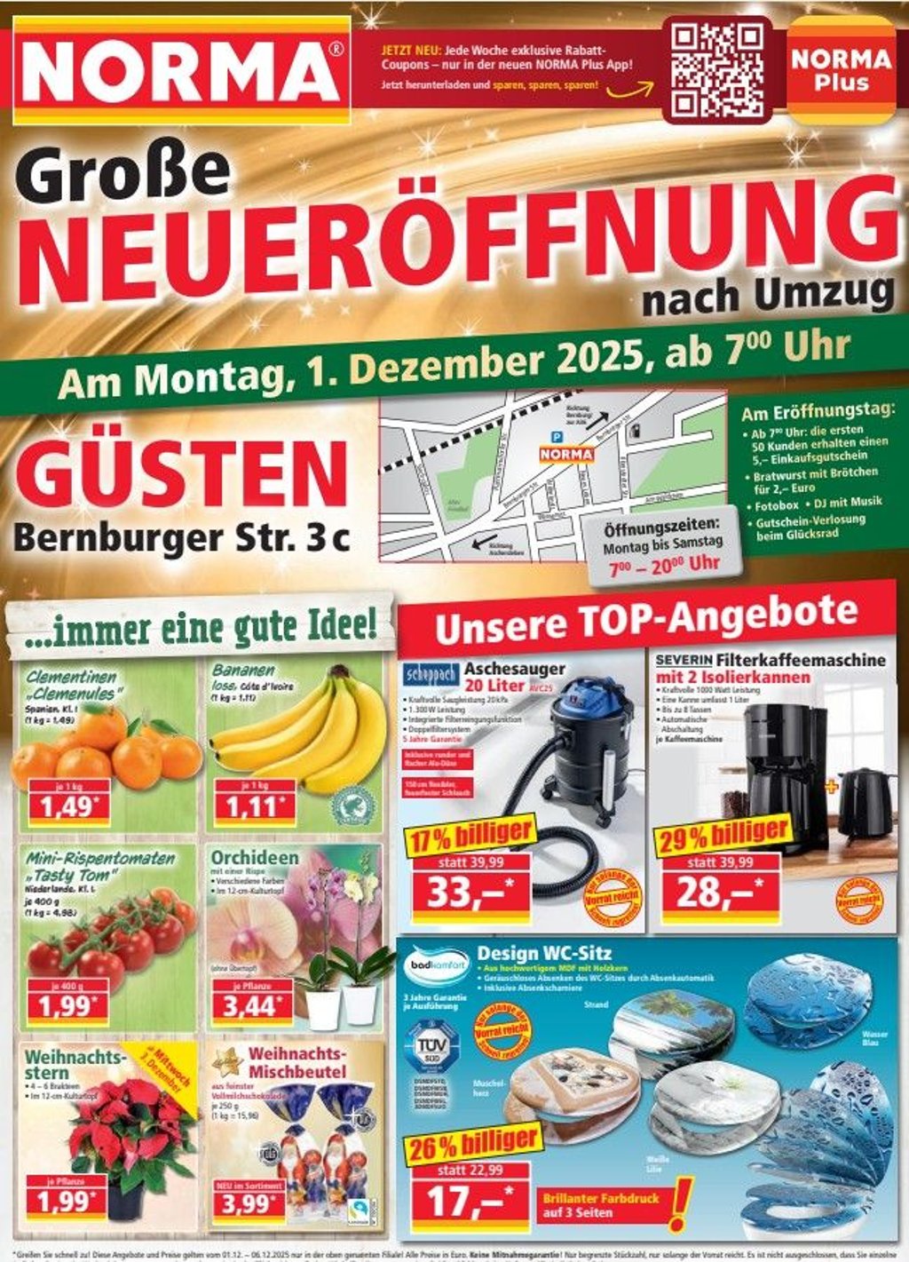 Titelbild Eröffnungsprospekt