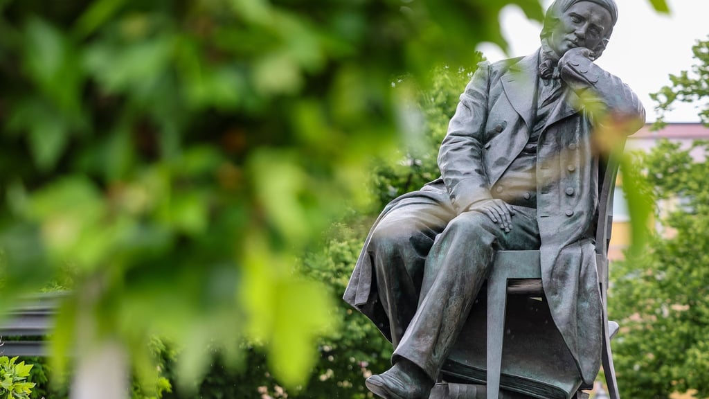 Robert Schumann wurde 1810 in Zwickau geboren. (Archivbild)